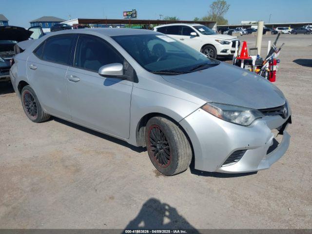  Salvage Toyota Corolla