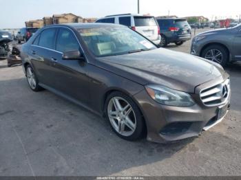  Salvage Mercedes-Benz E-Class
