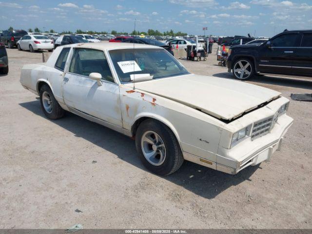  Salvage Chevrolet Monte Carlo
