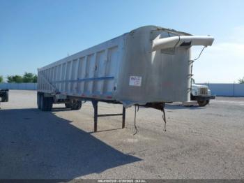  Salvage Rammax End Dump Trailer