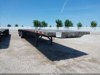  Salvage Transcraft Corp Flatbed Trailer