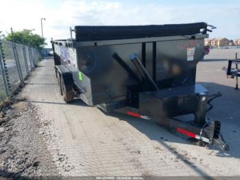  Salvage Texas Pride Trailers 14  Dump Trailer