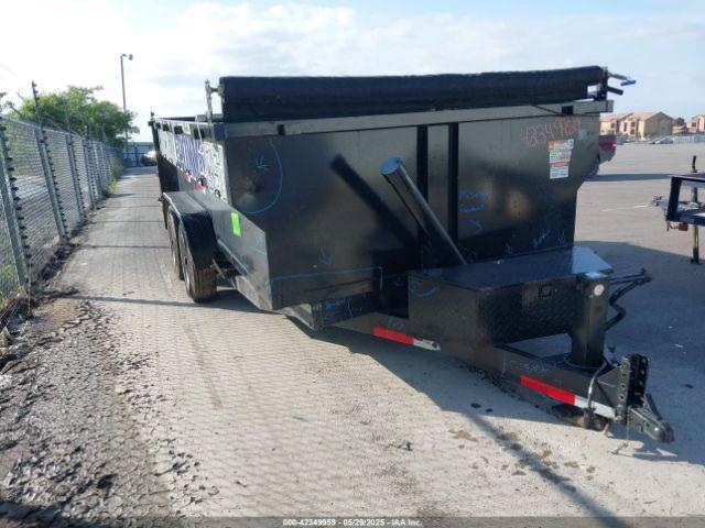  Salvage Texas Pride Trailers 14  Dump Trailer