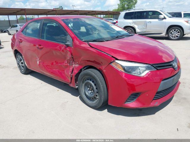  Salvage Toyota Corolla