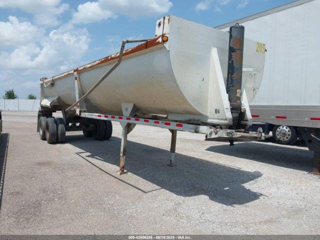  Salvage Construction Trailer Dump Trailer
