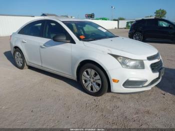  Salvage Chevrolet Cruze