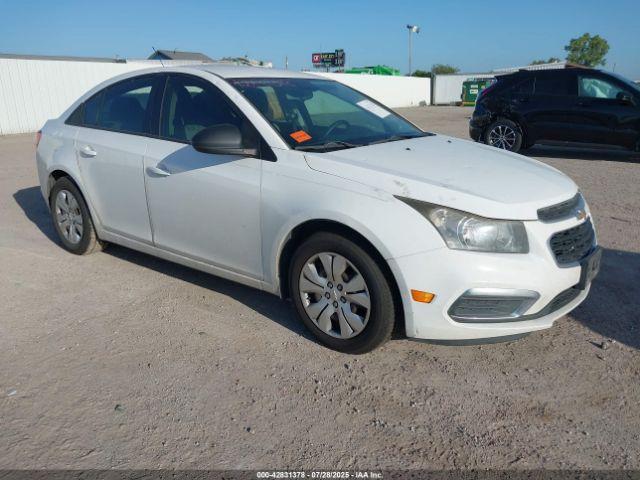  Salvage Chevrolet Cruze