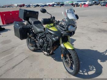  Salvage Triumph Motorcycle Tiger