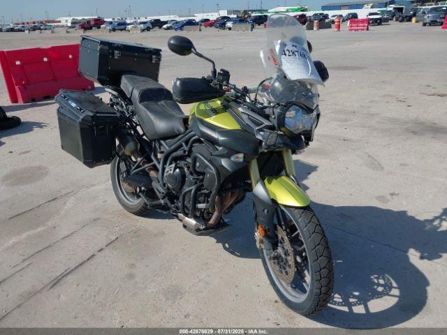  Salvage Triumph Motorcycle Tiger