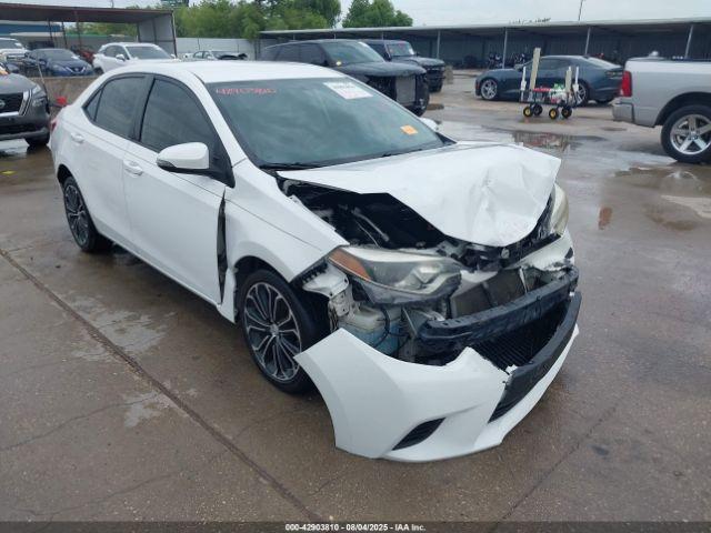  Salvage Toyota Corolla