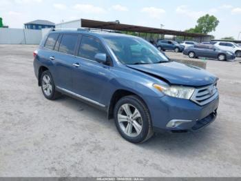  Salvage Toyota Highlander