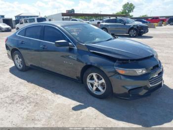  Salvage Chevrolet Malibu