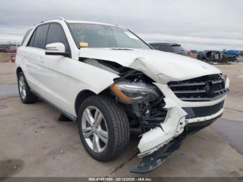  Salvage Mercedes-Benz M-Class