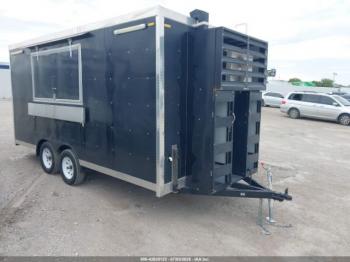  Salvage Fud Trailers Food Trailer 16x8