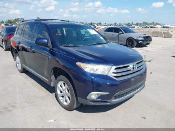  Salvage Toyota Highlander