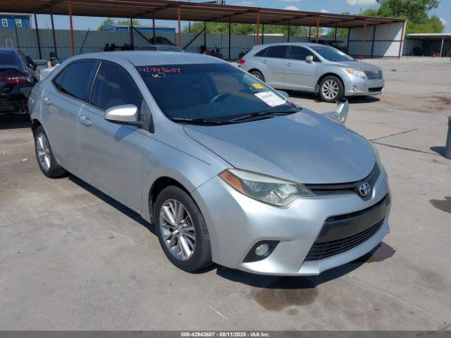  Salvage Toyota Corolla