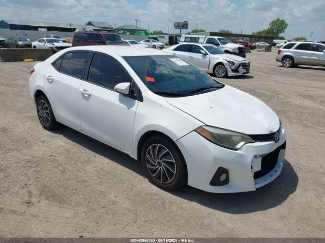  Salvage Toyota Corolla