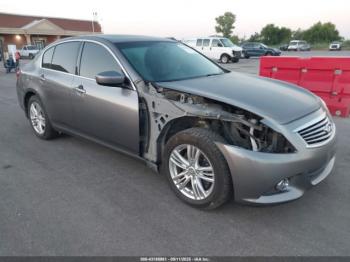  Salvage INFINITI G37x