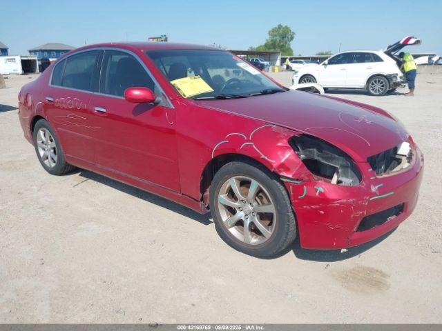  Salvage INFINITI G35