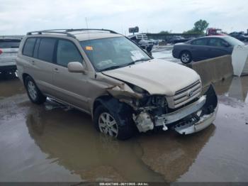  Salvage Toyota Highlander
