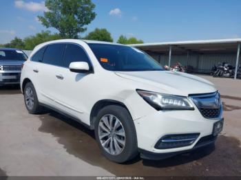  Salvage Acura MDX