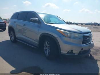  Salvage Toyota Highlander