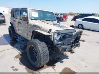  Salvage Jeep Wrangler