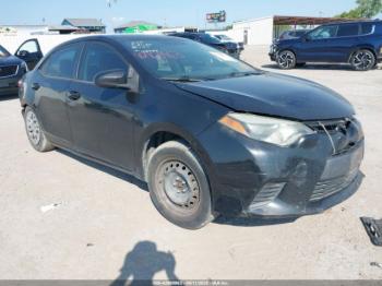  Salvage Toyota Corolla