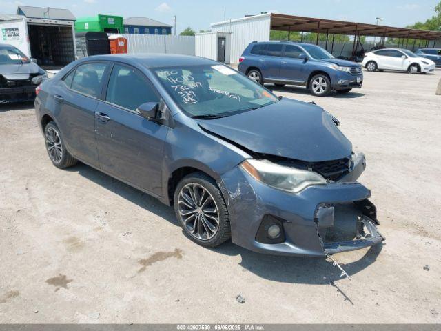  Salvage Toyota Corolla