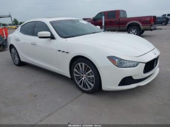  Salvage Maserati Ghibli