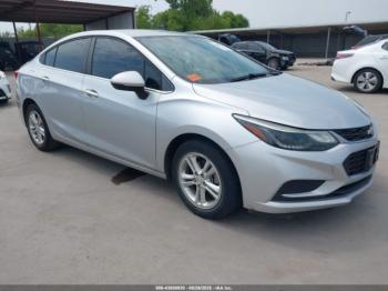  Salvage Chevrolet Cruze