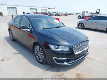  Salvage Lincoln MKZ