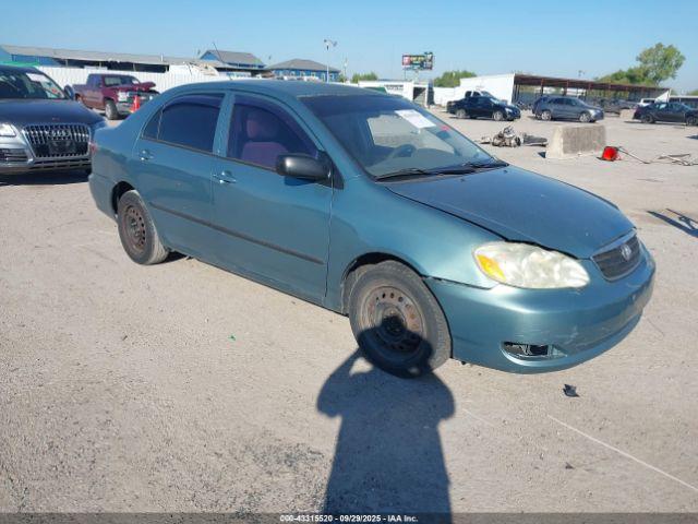 Salvage Toyota Corolla