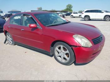  Salvage INFINITI G35