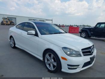  Salvage Mercedes-Benz C-Class