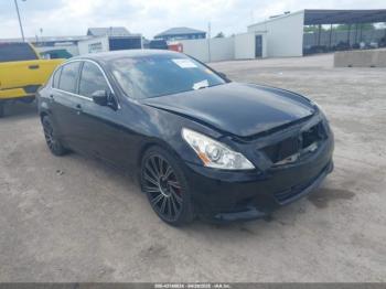  Salvage INFINITI G37x