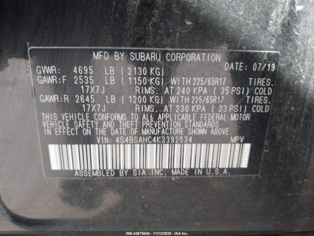 Subaru Outback 2.5i Premium Image 17