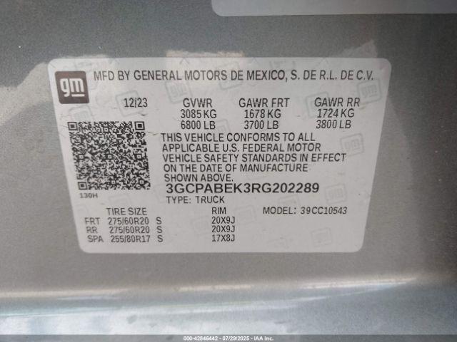 Chevrolet Silverado 1500 2wd  Short Bed Custom Image 7