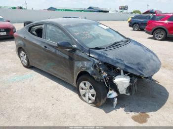  Salvage Hyundai ELANTRA