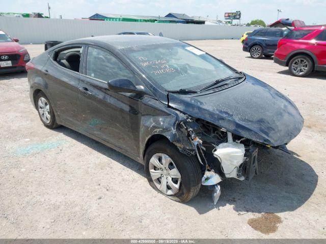  Salvage Hyundai ELANTRA