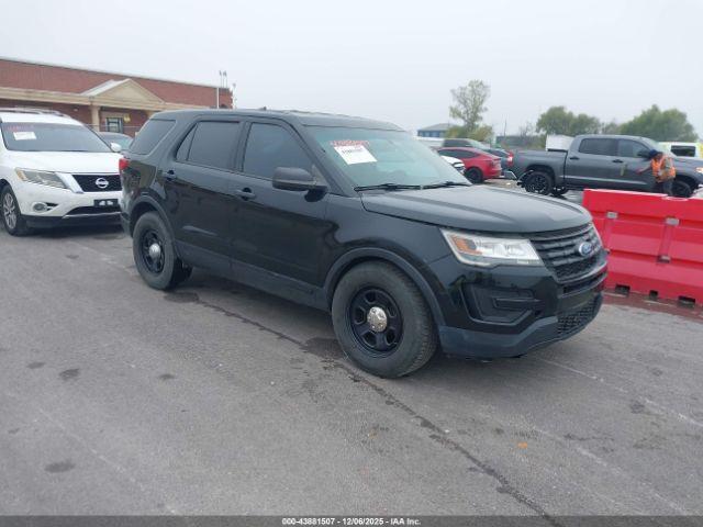  Salvage Ford Utility Police Intercepto