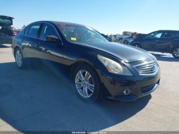  Salvage INFINITI G37