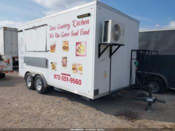  Salvage Trailer F&s 16  Food Trailer