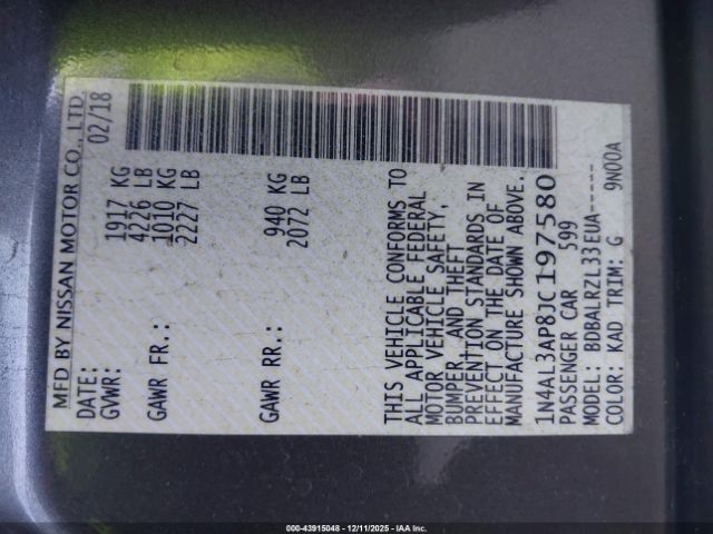 Nissan Altima 2.5 Sl Image 10