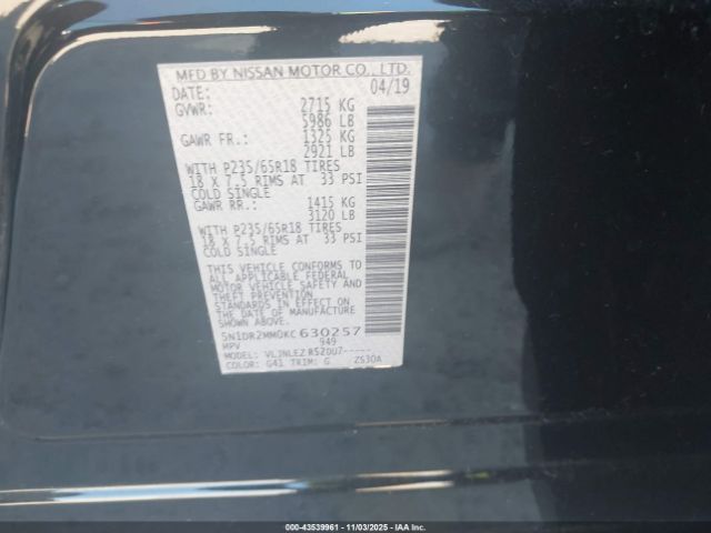 Nissan Pathfinder Sv Image 7