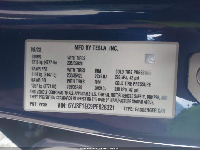 Tesla Model 3 Performance Dual Motor All-wheel Drive Image 7