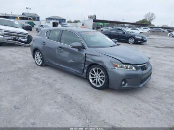  Salvage Lexus Ct