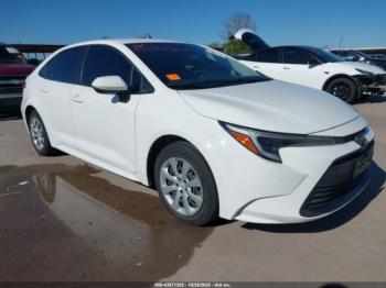  Salvage Toyota Corolla