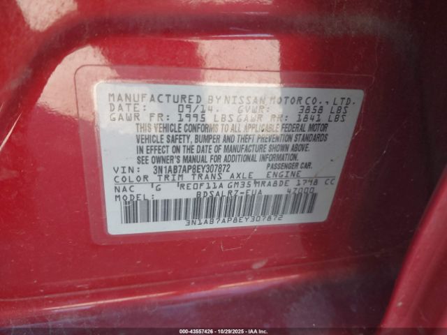 Nissan Sentra Sr Image 14