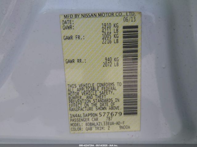 Nissan Altima 2.5 Sl Image 17